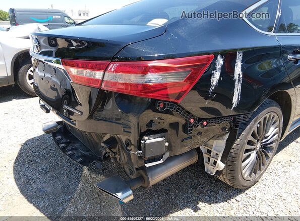 4T1BK1EB7JU267855 2018 TOYOTA AVALON Black წინა ხედი