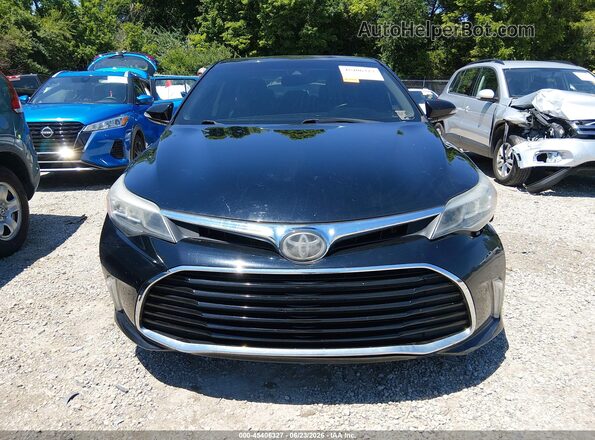 4T1BK1EB7JU267855 2018 TOYOTA AVALON Black უკანა სალონის ხედი