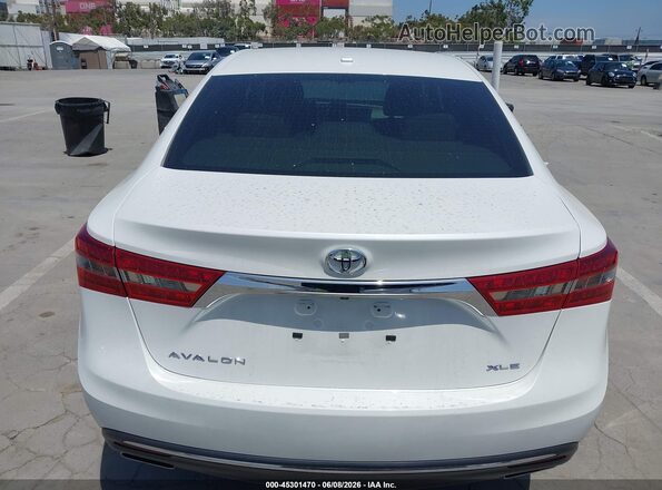 4T1BK1EB7JU288009 2018 TOYOTA AVALON White 