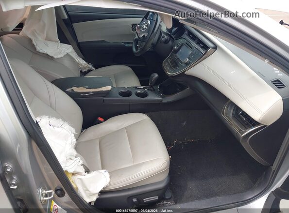 4T1BK1EB8GU203803 2016 TOYOTA AVALON Silver Front interior view