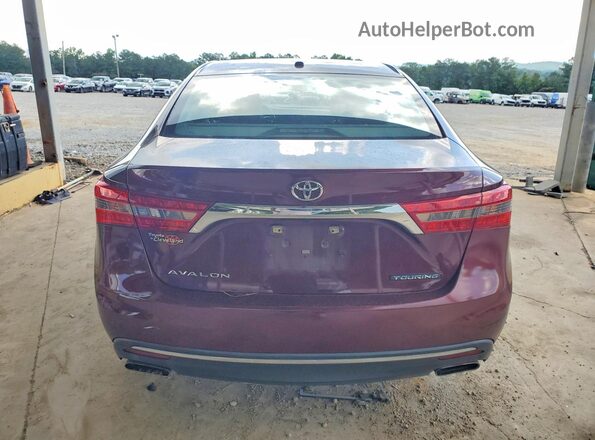 4T1BK1EB8GU208970 2016 TOYOTA AVALON Maroon 