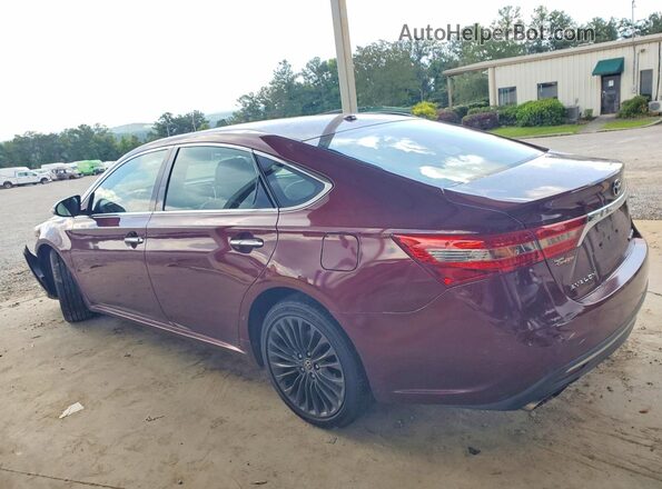 4T1BK1EB8GU208970 2016 TOYOTA AVALON Maroon 