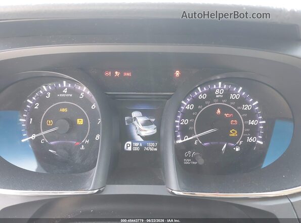 4T1BK1EB8GU237403 2016 TOYOTA AVALON Gray Հետևի նստատեղերի տեսք
