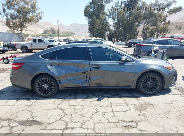 4T1BK1EB8GU237403 2016 TOYOTA AVALON Gray Սալոնի հետևի տեսք