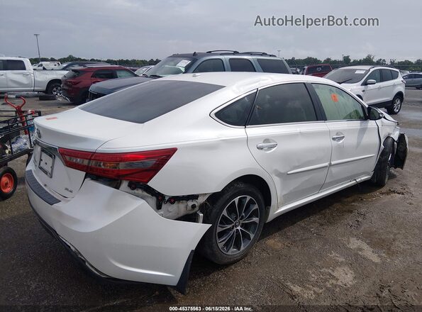 4T1BK1EB8HU244871 2017 TOYOTA AVALON Белый Задняя правая четверть