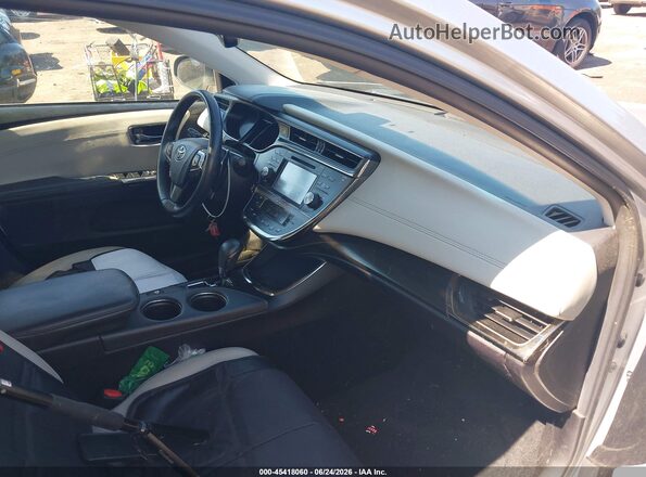 4T1BK1EB8HU255191 2017 TOYOTA AVALON Silver Вид салону спереду
