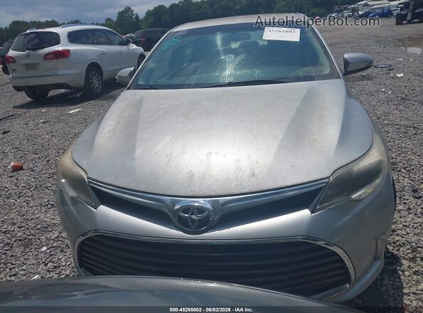 4T1BK1EB9GU219461 2016 TOYOTA AVALON Silver Widok zestawu wskaźników