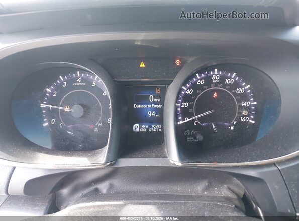 4T1BK1EB9HU251702 2017 TOYOTA AVALON Gray Вид задніх сидінь