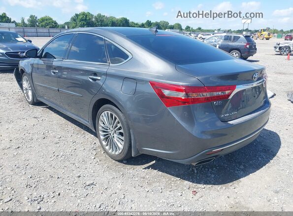 4T1BK1EB9HU251702 2017 TOYOTA AVALON Gray Задня ліва чверть
