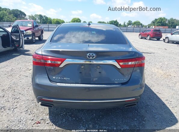 4T1BK1EB9HU251702 2017 TOYOTA AVALON Gray 