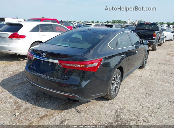 4T1BK1EB9JU288836 2018 TOYOTA AVALON Black Rear right