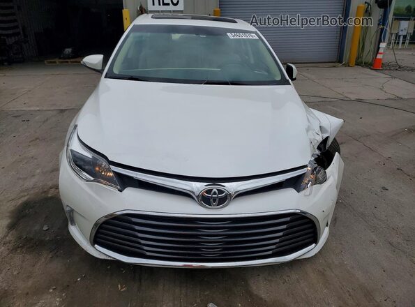 4T1BK1EBXGU211174 2016 TOYOTA AVALON White Widok z przodu