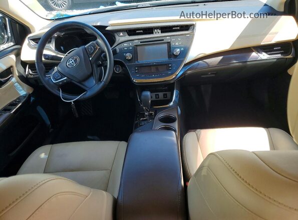 4T1BK1EBXGU211174 2016 TOYOTA AVALON White Widok deski rozdzielczej