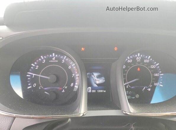 4T1BK1EBXGU217007 2016 TOYOTA AVALON Gray Սարքավորումների վահանակի տեսք