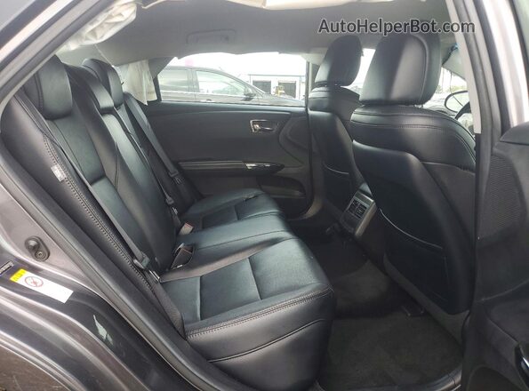 4T1BK1EBXGU217007 2016 TOYOTA AVALON Gray Հետևի նստատեղերի տեսք