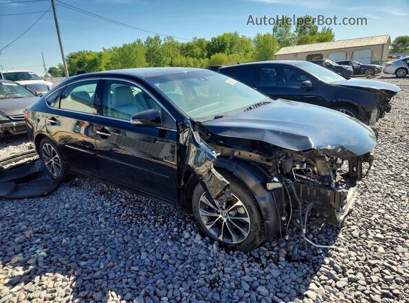 4T1BK1EBXHU245360 2017 TOYOTA AVALON Black წინა მარჯვენა