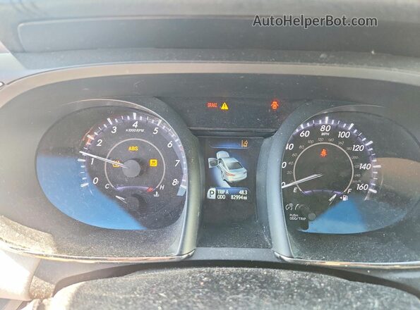 4T1BK1EBXHU245360 2017 TOYOTA AVALON Black ხელსაწყოთა პანელის ხედი