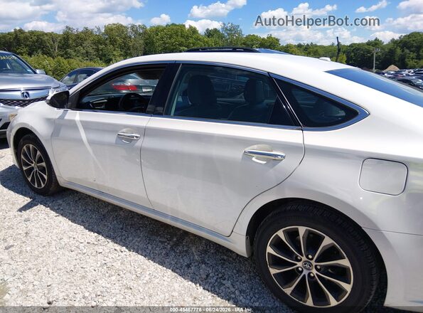 4T1BK1EBXJU275741 2018 TOYOTA AVALON White Սալոնի 360 աստիճան տեսք