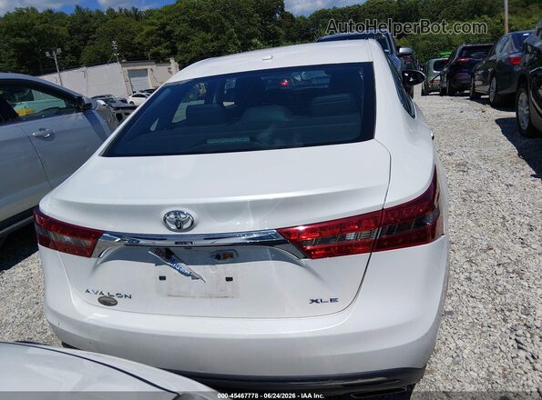 4T1BK1EBXJU275741 2018 TOYOTA AVALON White 