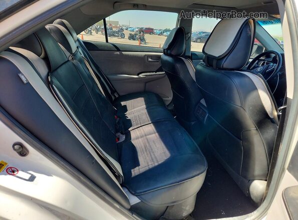4T1BK1FK5GU573055 2016 TOYOTA CAMRY White Вид задніх сидінь