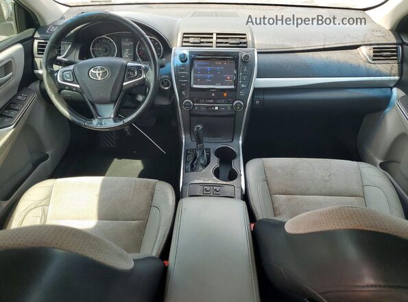 4T1BK1FK6GU577003 2016 TOYOTA CAMRY Black Առջևի վահանակի տեսք