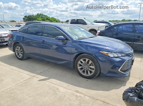 4T1BZ1FB2KU032937 2019 TOYOTA AVALON Blue Front right