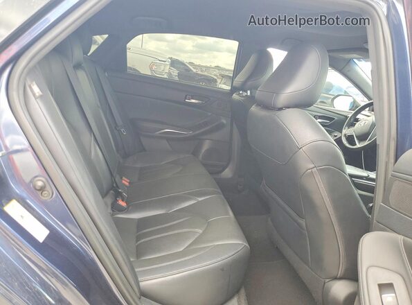 4T1BZ1FB2KU032937 2019 TOYOTA AVALON Blue Rear seats view