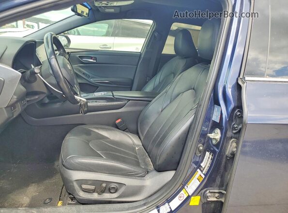4T1BZ1FB2KU032937 2019 TOYOTA AVALON Blue Front interior view