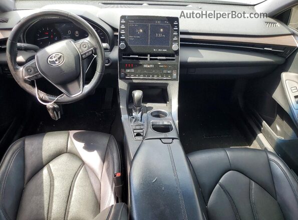 4T1BZ1FB2KU032937 2019 TOYOTA AVALON Blue Dashboard view