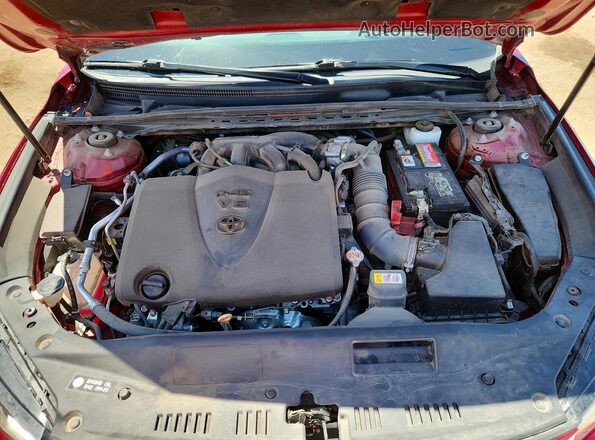 4T1BZ1FB2KU033926 2019 TOYOTA AVALON Red Սալոնի հետևի տեսք