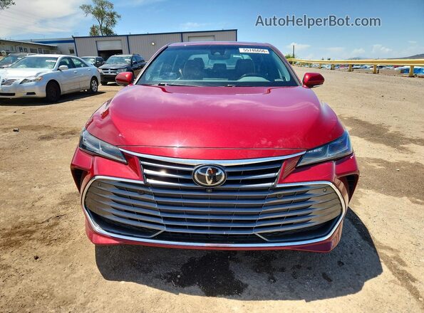 4T1BZ1FB2KU033926 2019 TOYOTA AVALON Red Դիմացի տեսք