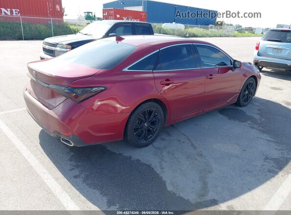 4T1BZ1FB3KU003270 2019 TOYOTA AVALON Red Հետևի աջ