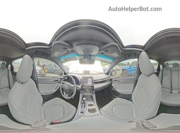 4T1BZ1FB3KU007111 2019 TOYOTA AVALON Silver Vista interior de 360 grados