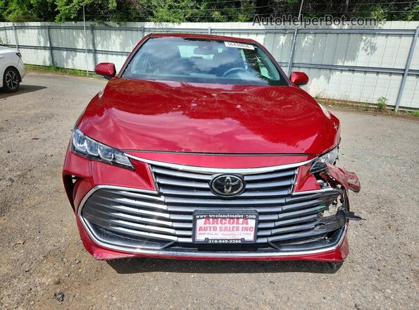 4T1BZ1FB6KU004705 2019 TOYOTA AVALON Red Widok z przodu