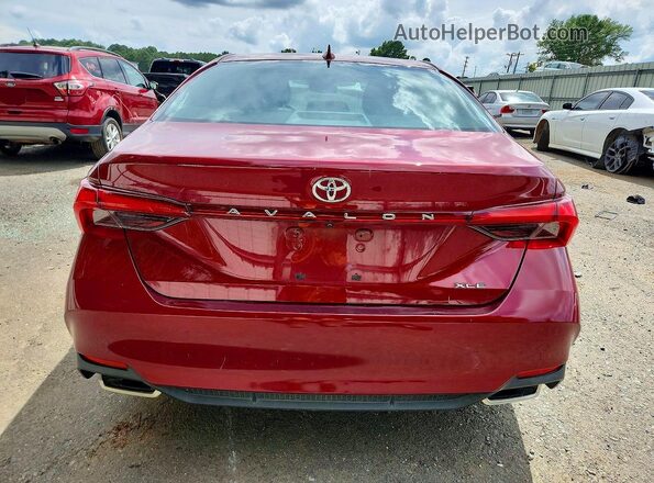 4T1BZ1FB6KU004705 2019 TOYOTA AVALON Red Widok z tyłu