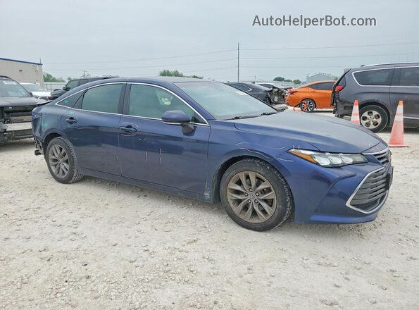 4T1BZ1FB7KU028706 2019 TOYOTA AVALON Синий Передняя правая четверть