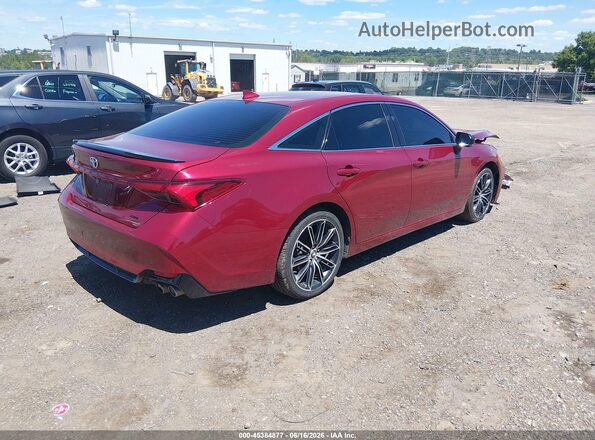 4T1BZ1FB8KU003863 2019 TOYOTA AVALON Red Tył prawy