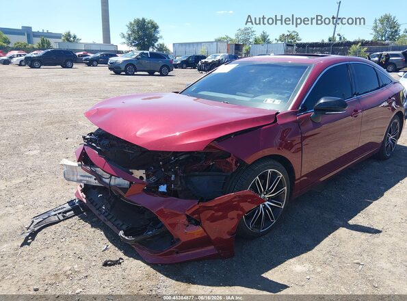 4T1BZ1FB8KU003863 2019 TOYOTA AVALON Red Widok z przodu