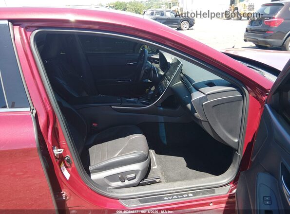 4T1BZ1FB8KU003863 2019 TOYOTA AVALON Red Widok wnętrza z przodu