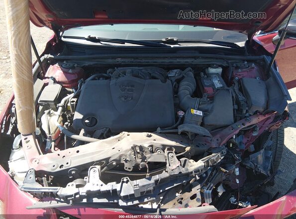 4T1BZ1FB8KU003863 2019 TOYOTA AVALON Red Widok z tyłu