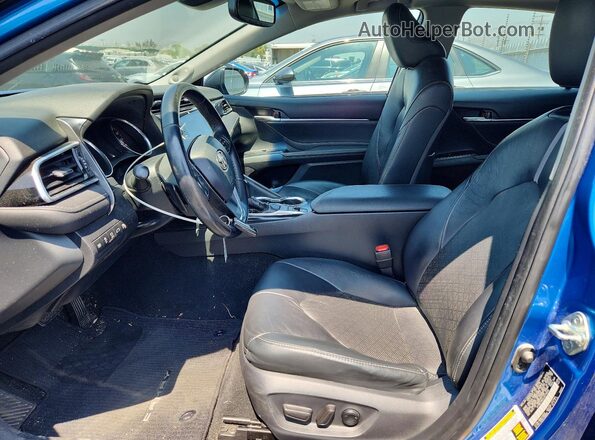 4T1BZ1HK5JU019529 2018 TOYOTA CAMRY Синий 