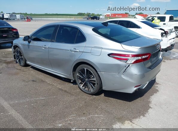 4T1BZ1HK5KU025350 2019 TOYOTA CAMRY Silver Tył lewy