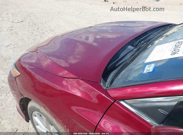 4T1C11AK0LU357851 2020 TOYOTA CAMRY Maroon Front view