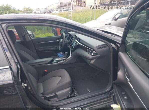 4T1C11AK0LU893943 2020 TOYOTA CAMRY Black Front interior view