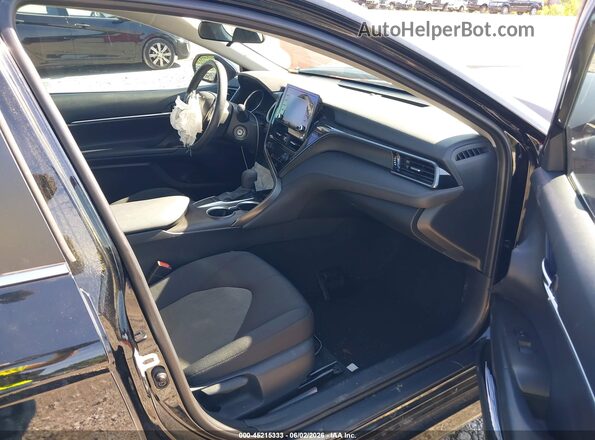 4T1C11AK0NU638549 2022 TOYOTA CAMRY Black წინა სალონის ხედი