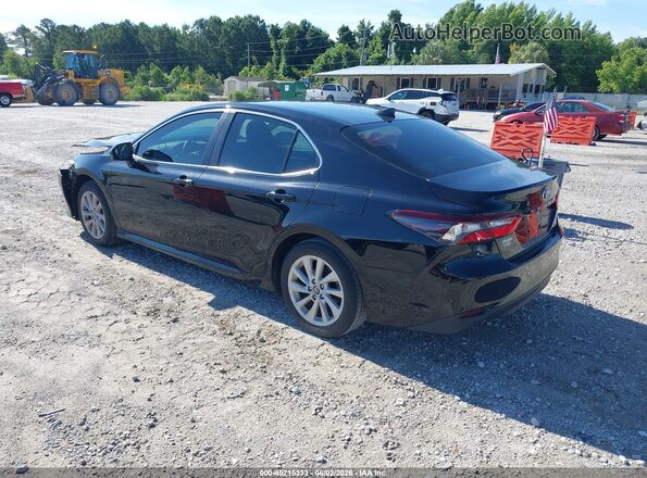 4T1C11AK0NU638549 2022 TOYOTA CAMRY Black უკანა მარცხენა