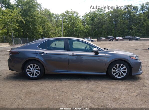 4T1C11AK1MU538037 2021 TOYOTA CAMRY Серый Вид задней части салона