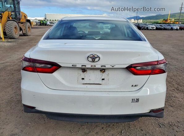 4T1C11AK1NU639421 2022 TOYOTA CAMRY White Vista trasera
