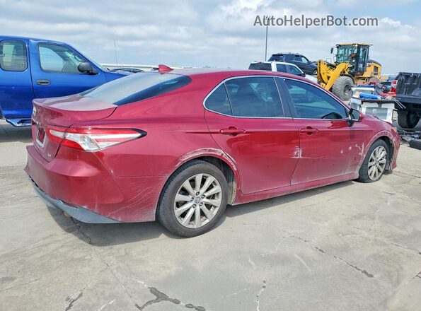 4T1C11AK2LU322258 2020 TOYOTA CAMRY Burgundy Tył prawy