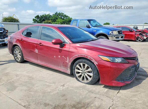 4T1C11AK2LU322258 2020 TOYOTA CAMRY Burgundy Przód prawy